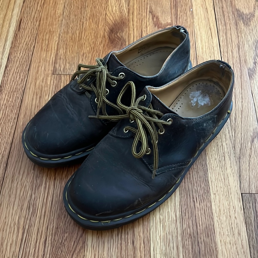 vintage | low brown dr. marten | size UK5